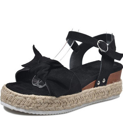 Női szandál eco velúr szalaggal