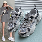 Νέο μοντέλο γυναικεία αθλητικά παπούτσια με κορδόνια και πλέγμα