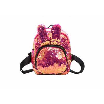 Új modell gyerek hátizsák flitterekkel és 3D elemmel