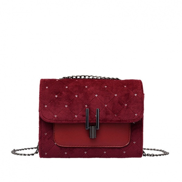 Γυναικεία τσάντα νέο μοντέλο από οικολογικό δέρμα με πούλιες