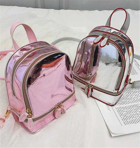 Ženski ruksak sa sjajnim efektom