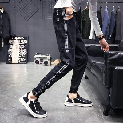 Ανδρικά αθλητικά και casual τζιν με τσέπες