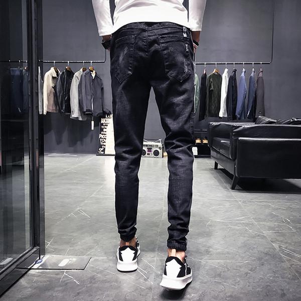 Ανδρικά αθλητικά και casual τζιν με  τσέπες