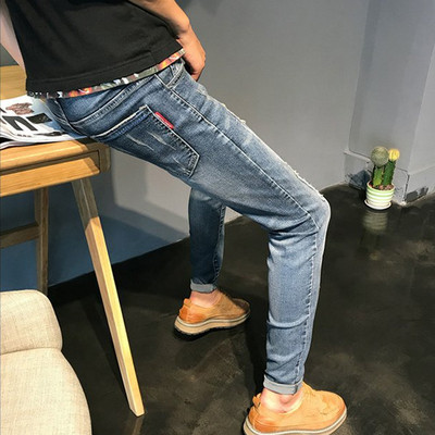 Őszi férfi farmer sima modell