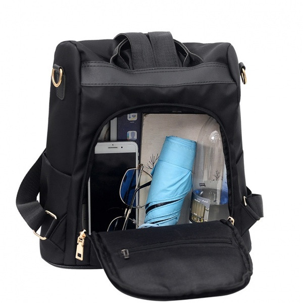 Καθημερινό αδιάβροχο γυναικείο σακίδιο με φερμουάρ