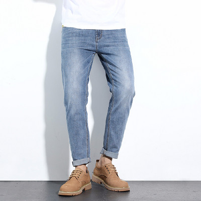 Ανδρικά μακρύ τζιν με τσέπες