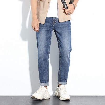 Ανδρικά μακρύ τζιν με τσέπες