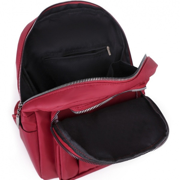 Uue mudeli naiste seljakott punase, beeži ja musta värviga