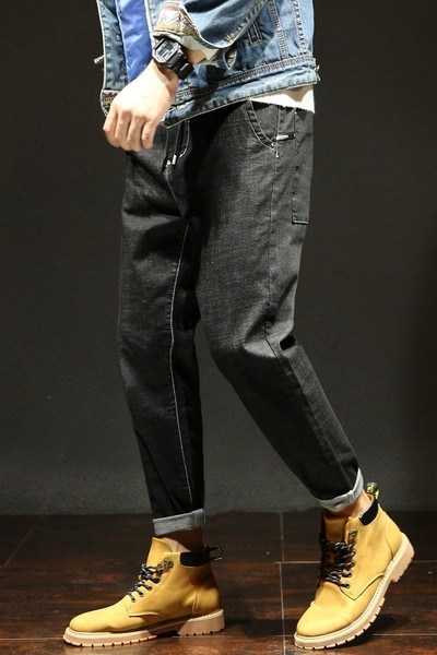 Férfi farmer széles modellje