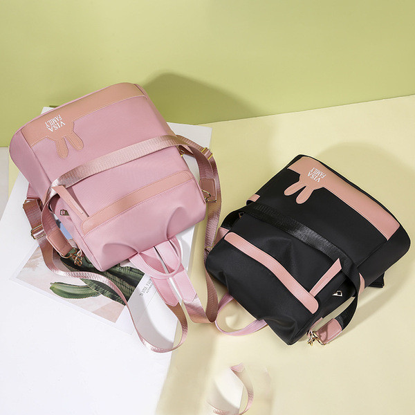 Új modell női mindennapi hátizsák cipzárral