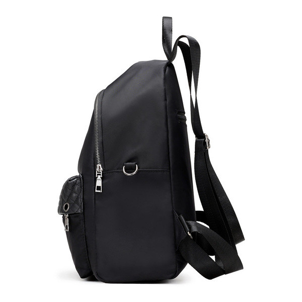 Női napi hátizsák fekete színben - vállfogantyúval