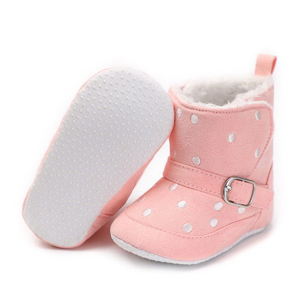 ÚJ modell babacipő csattal és puha béléssel télire