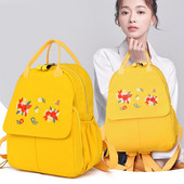 Ženski ruksak s patentnim zatvaračem i vezom - novi model