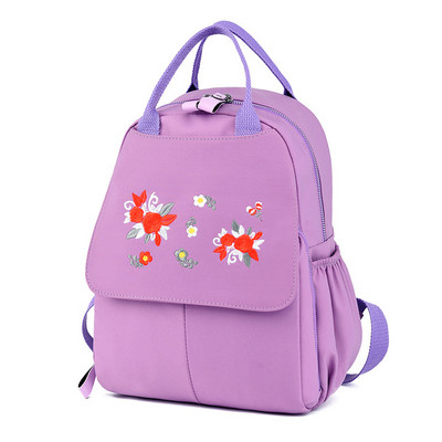 Ženski ruksak s patentnim zatvaračem i vezom - novi model