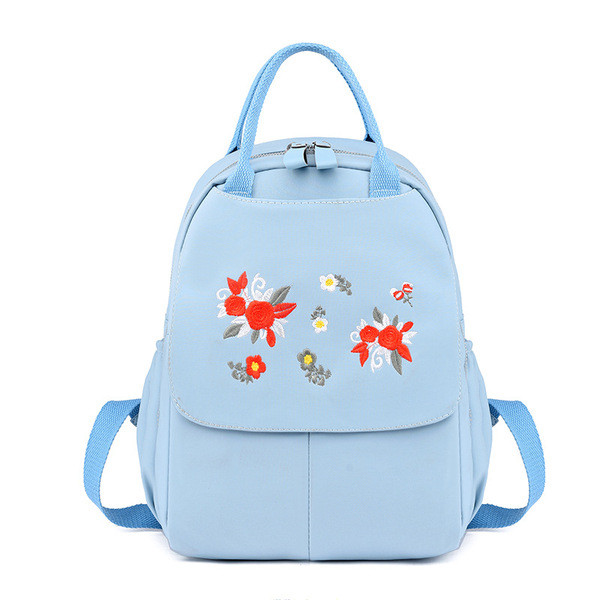 Ženski ruksak s patentnim zatvaračem i vezom - novi model