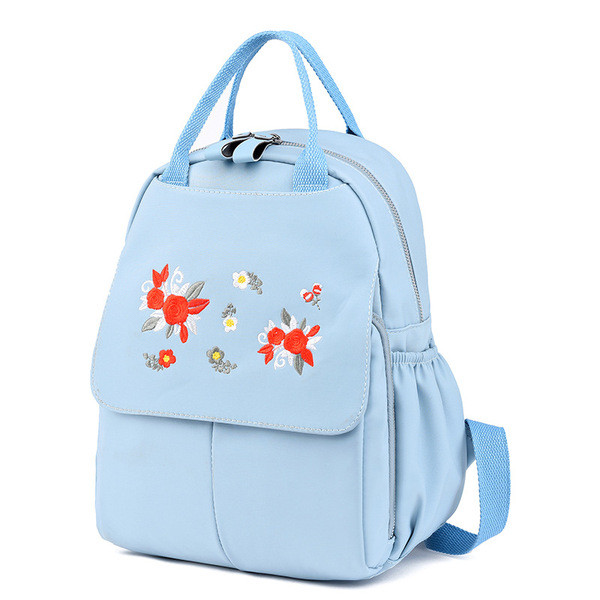 Ženski ruksak s patentnim zatvaračem i vezom - novi model