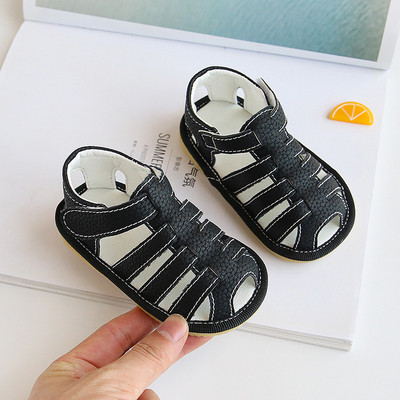 Μοντέρνα παιδικά παπούτσια από οικολογικό δέρμα με λουράκια βελκρό