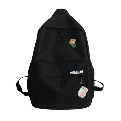 Μοντέρνο γυναικείο σακίδιο με φερμουάρ και μπροστινή τσέπη - κατάλληλο για μαθητές