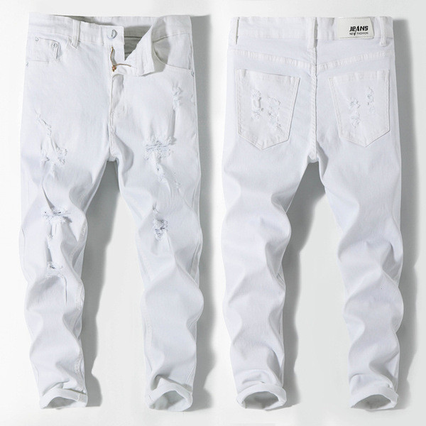 Μοντέρνα ανδρικά τζιν - δύο μοντέλα