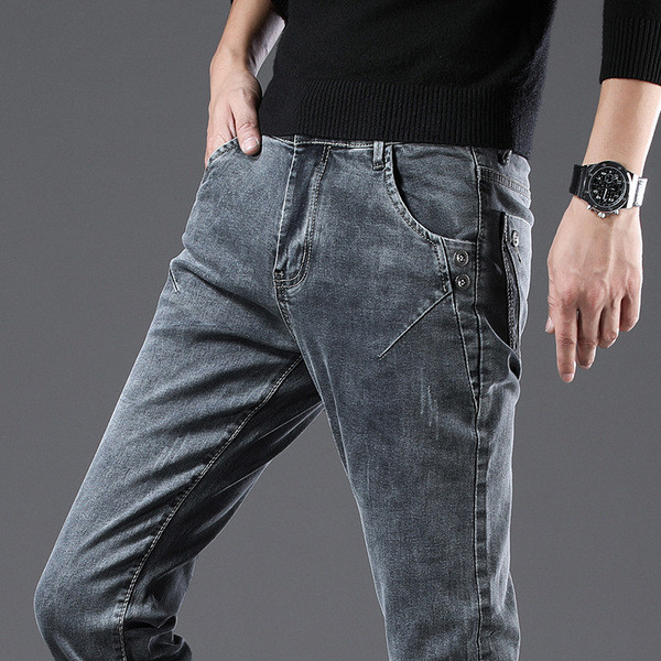 Ελαστικό ανδρικό τζιν κλασικό μοντέλο