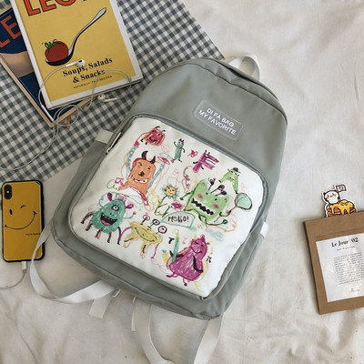 Igapäevane esitaskuga naiste seljakott – sobib reisimiseks