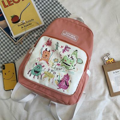 Igapäevane esitaskuga naiste seljakott – sobib reisimiseks