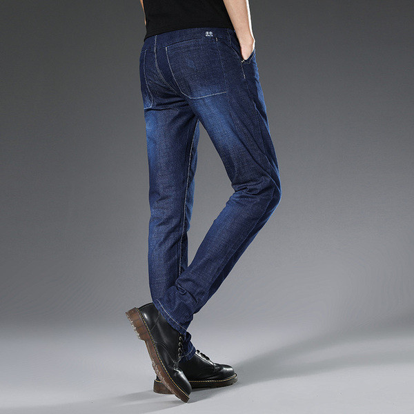 Alkalmi férfi farmer egyenes modell