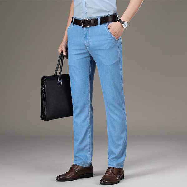 Nyári alkalmi farmer egyenes modell