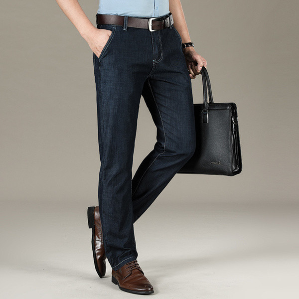 Nyári alkalmi farmer egyenes modell