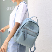 Napi női hátizsák cipzárral és rövid fogantyúval