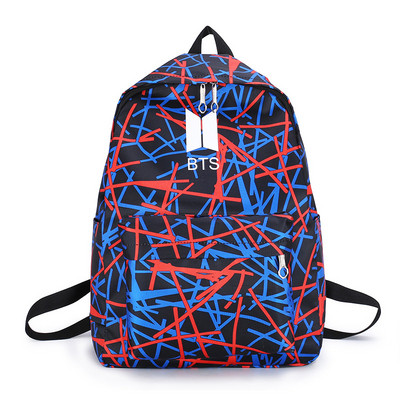 Sport BTS hátizsák férfiaknak és nőknek, neon hatású