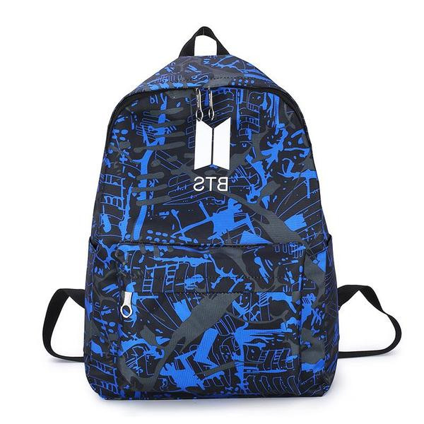 Sport BTS hátizsák férfiaknak és nőknek, neon hatású