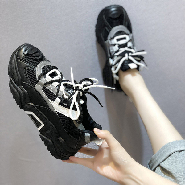 Casual φθινοπωρινά αθλητικά παπούτσια με κορδόνια σε τρία χρώματα