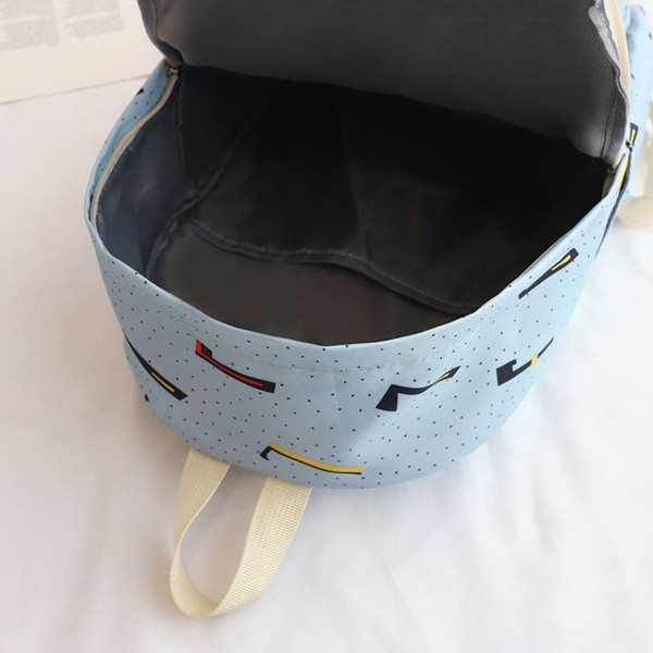 Női alkalmi hátizsák elülső zsebekkel - diákok számára alkalmas