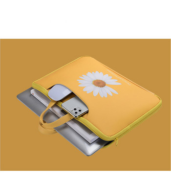 Чанта за лаптоп с апликация маргаритка подходяща за Xiaomi Huawei Dell HP