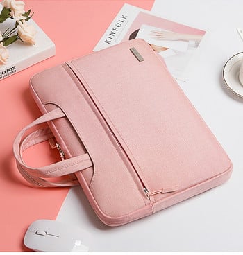 Удароустойчива чанта за лаптоп  от текстил с дръжка