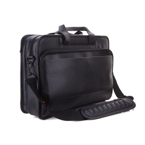 Φορητή έκο δερμάτινη τσάντα φορητού υπολογιστή κατάλληλη για 15,6 ιντσών