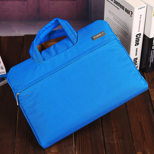 Чанта за лаптоп подходяща за Lenovo/Huawei/Apple/Del/ASUS с преден джоб и къса дръжка