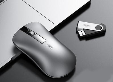 Преносима безжична мишка подходяща за  Apple / Lenovo / Dell / HP / ASUS / Huawei