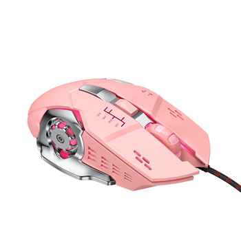Мишка с USB кабел и LED светлини 
