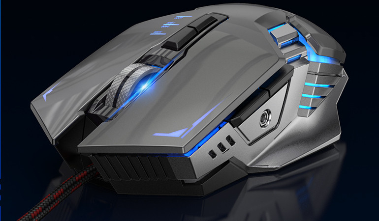 Ποντίκι παιχνιδιού με καλώδιο USB και φώτα LED