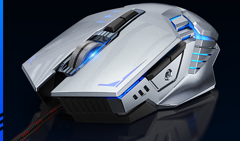 Ποντίκι παιχνιδιού με καλώδιο USB και φώτα LED