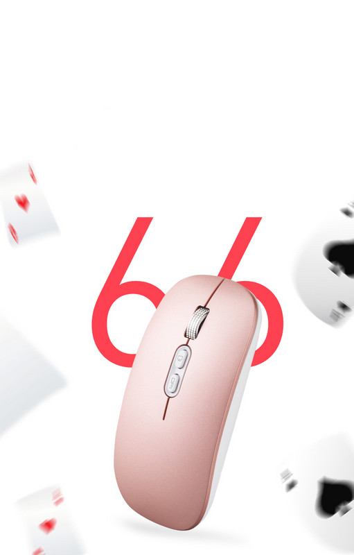 Belaidė Bluetooth pelė tinka Macbook ir Lenovo