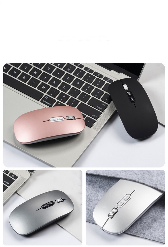 Belaidė Bluetooth pelė tinka Macbook ir Lenovo