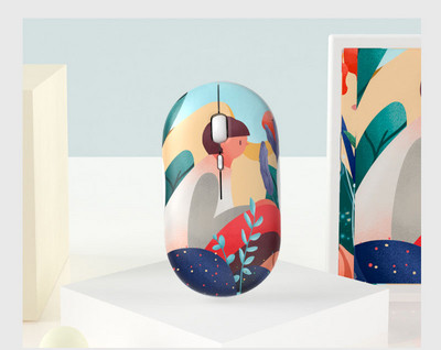 Színes vezeték nélküli laptop egér