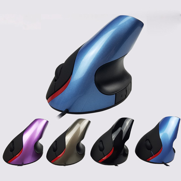 Állítható ergonomikus egér kábellel és függőleges markolattal