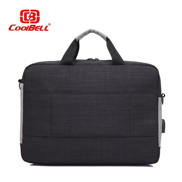 Torba za prijenosno računalo od 15,6 inča s mnogo pretinaca i USB priključkom