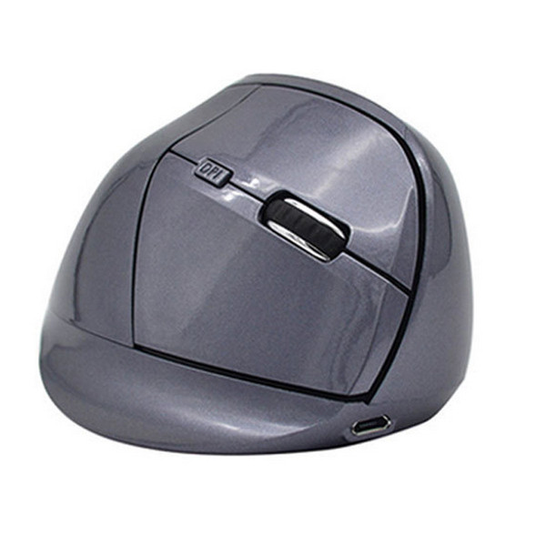 Вертикална безжична зареждаща се мишка с 6 броя клавиши 