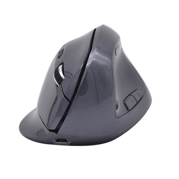 Вертикална безжична зареждаща се мишка с 6 броя клавиши 