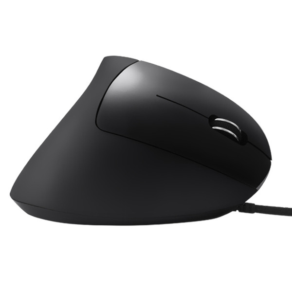 Вертикална ергономична лазерна мишка с кабел и 6 броя клавиши